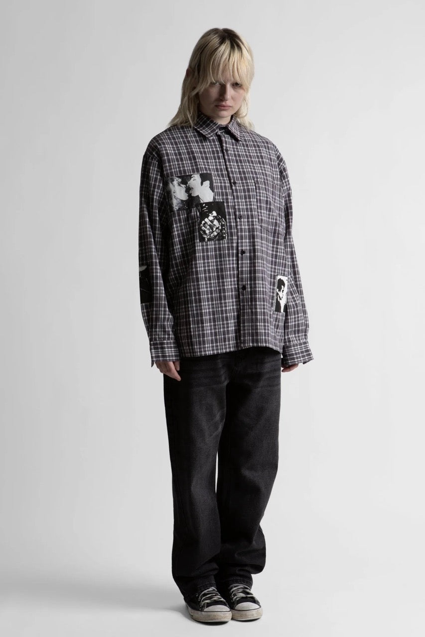 Taunt Shirt - Black Tartan