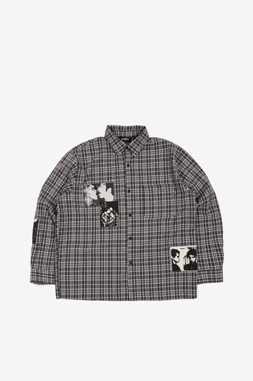 Taunt Shirt - Black Tartan