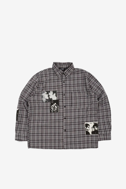 Taunt Shirt - Black Tartan