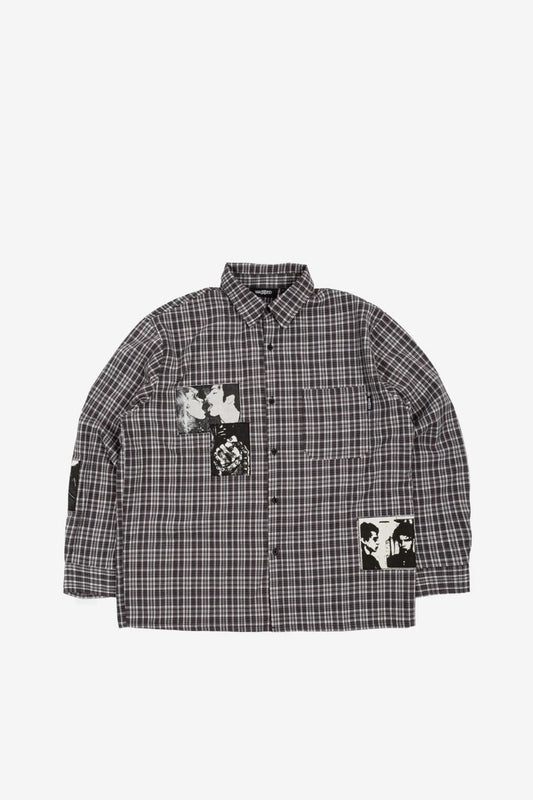 Taunt Shirt - Black Tartan