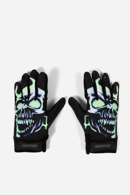 Skull Gloves - Black