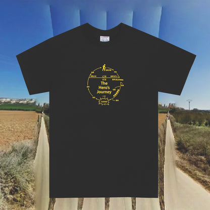 The Hero's Journey Tee - Sort