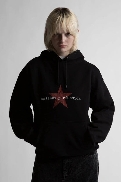Agains Perfection Hoodie - Black