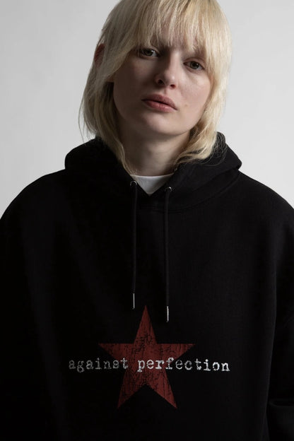 Agains Perfection Hoodie - Black