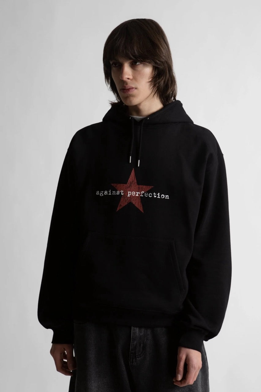 Agains Perfection Hoodie - Black