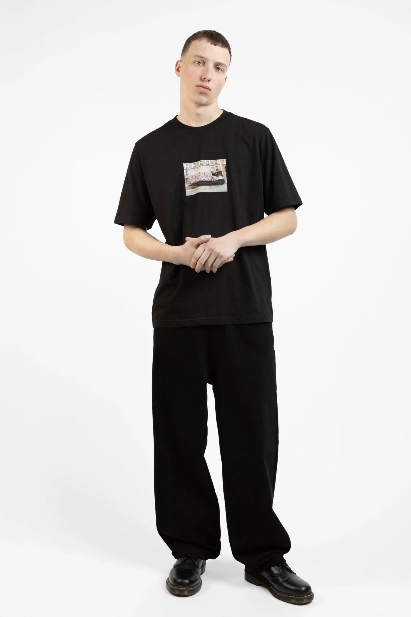 SIGNATURE CASPER HOSE - SCHWARZ