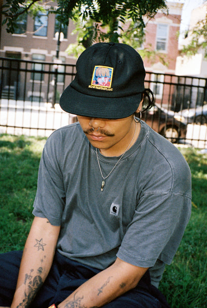 Leaking Eyes Hat - Black