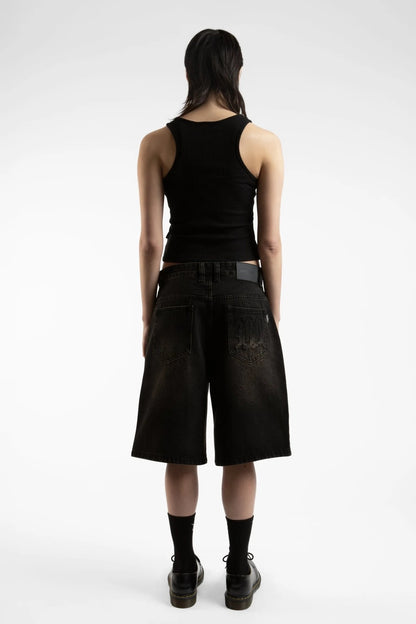 CASPER SANDBLAST SHORT - FADED BLACK