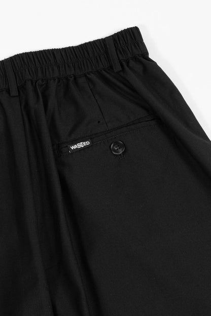 Pleated Pant - Black