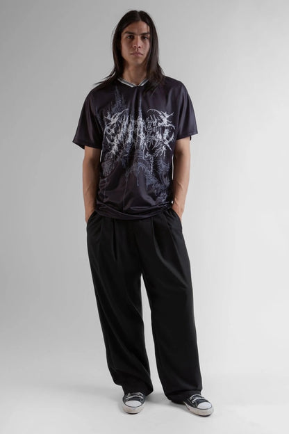 Pleated Pant - Black