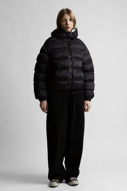 ELEVATION REVERSIBLE PUFFER JACKET - BLACK MULTI