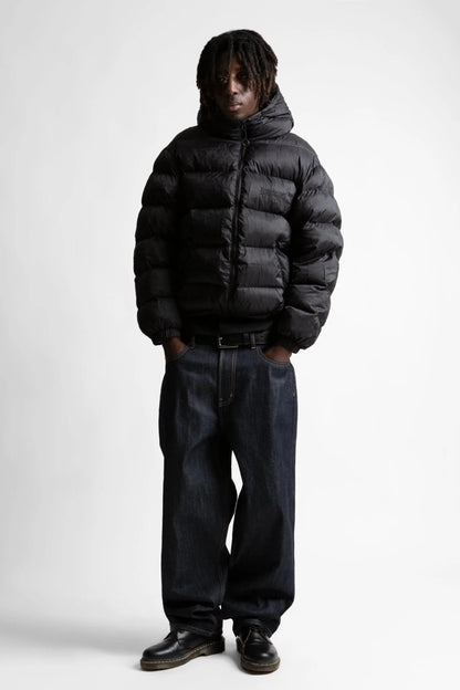 ELEVATION REVERSIBLE PUFFER JACKET - BLACK MULTI