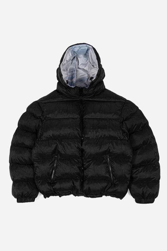 ELEVATION REVERSIBLE PUFFER JACKET - BLACK MULTI