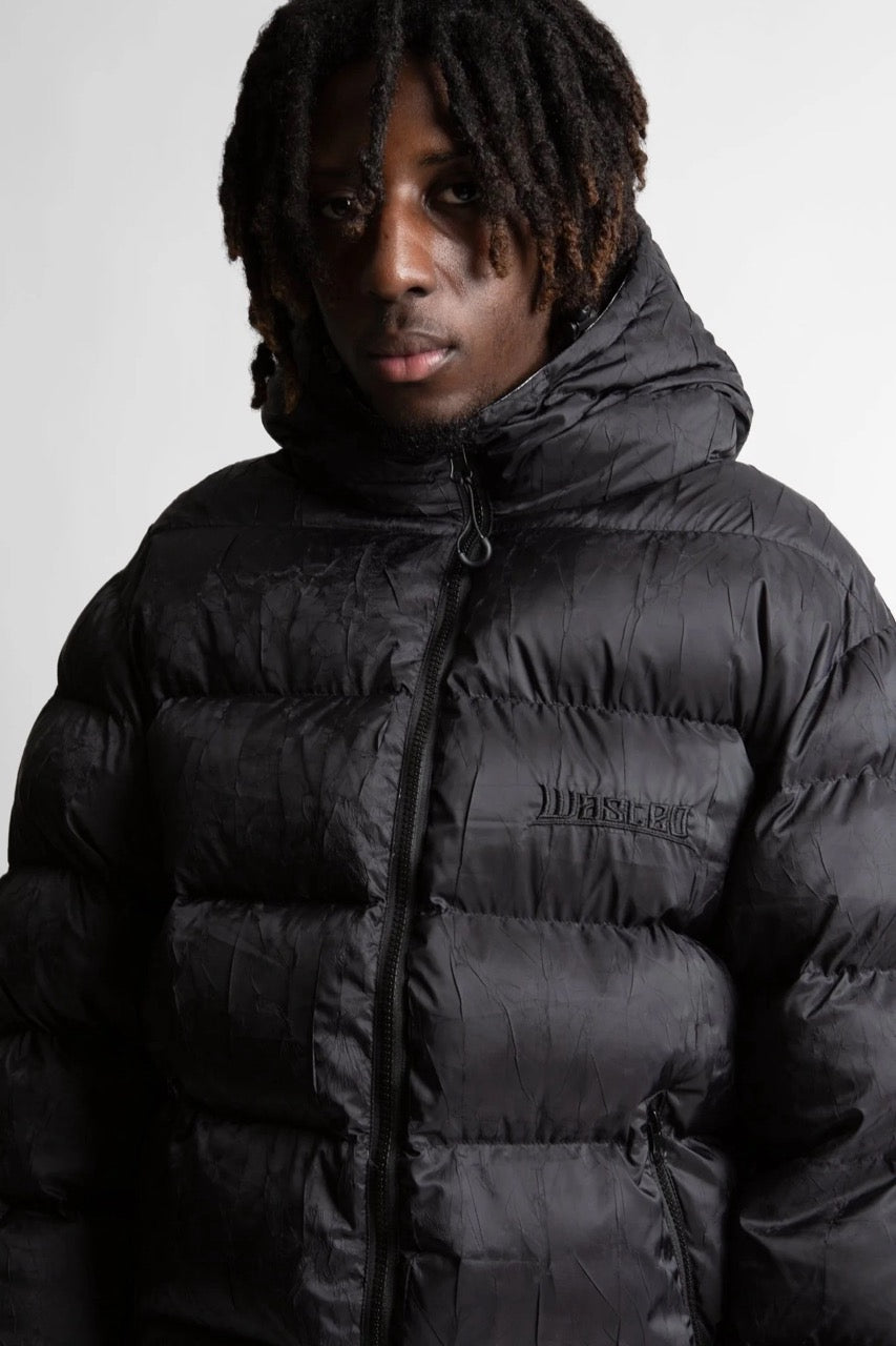 ELEVATION REVERSIBLE PUFFER JACKET - BLACK MULTI