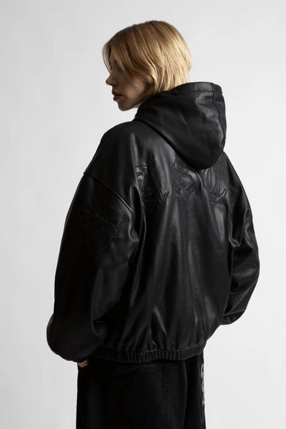 KINGDOM CURVE SHELTER JACKET - BLACK