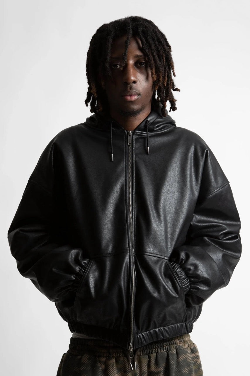 KINGDOM CURVE SHELTER JACKET - BLACK