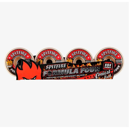 Spitfire Formula Four Conical Full 101 Duro Skateboard Hjul 54mm