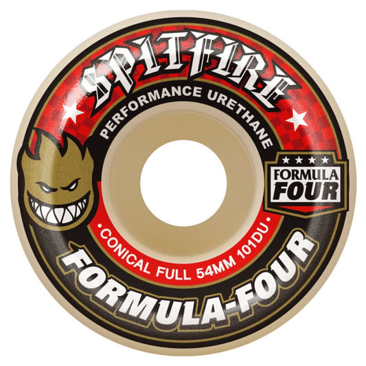Spitfire Formula Four Conical Full 101 Duro Skateboard Hjul 52mm