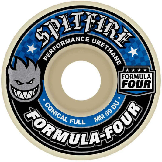 Spitfire Formula Four Conical Full 99Duro Skateboard Hjul