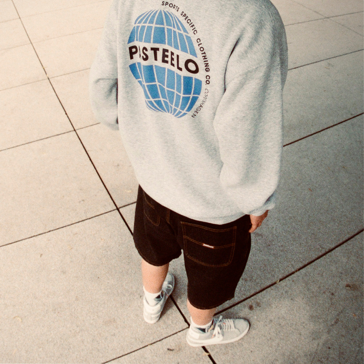 SPHERE CREWNECK - GRAU MELIERT
