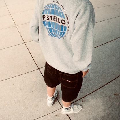 SPHERE CREWNECK - GRAU MELIERT