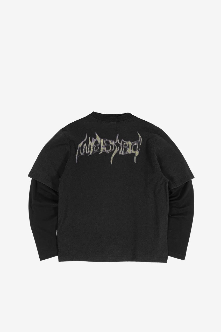 Age Skull T-Shirt - Faded Black