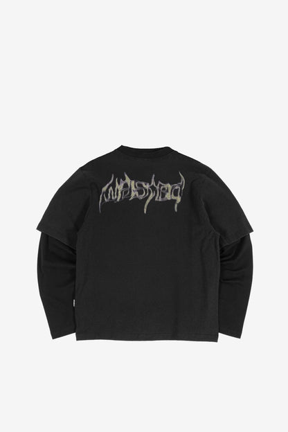 Age Skull T-Shirt - Faded Black