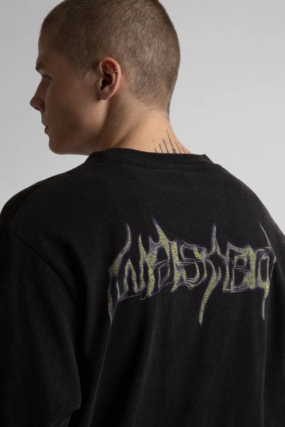 Age Skull T-Shirt - Faded Black