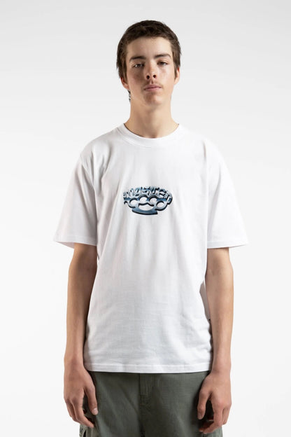 KNUCKLES T-SHIRT - WHITE