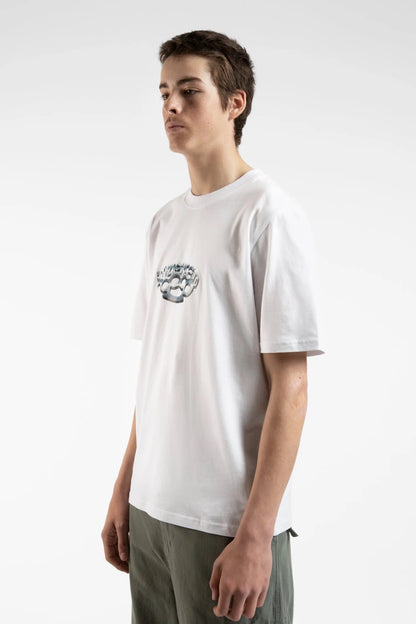 KNUCKLES T-SHIRT - WHITE