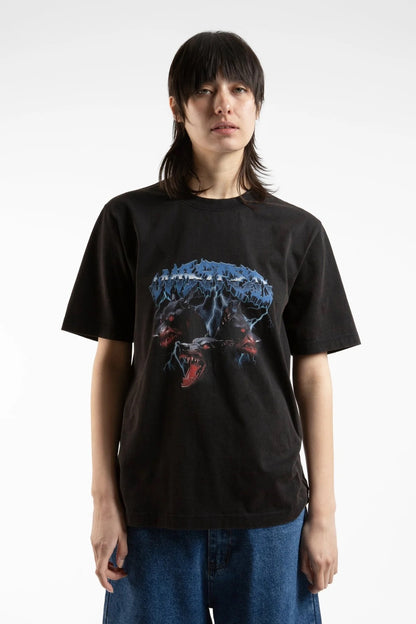 ORTHOS T-SHIRT - FADED BLACK