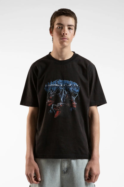 ORTHOS T-SHIRT - FADED BLACK