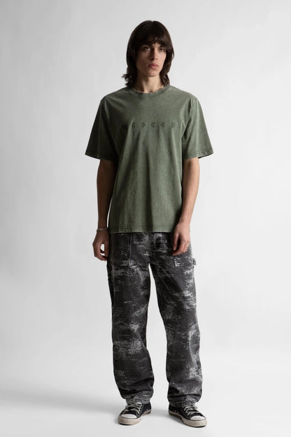 Splinter Faded T-Shirt - Faded Olive Khaki