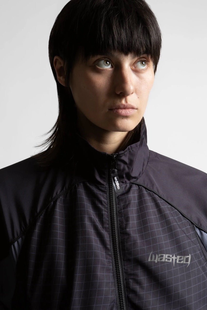 Spine Track Jacket - Black