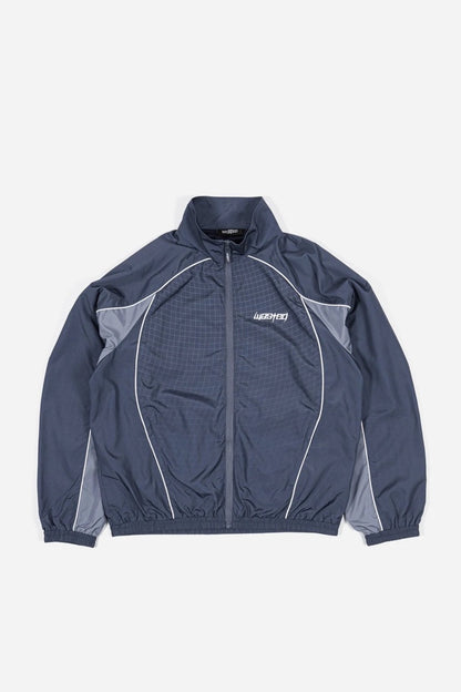 Spine Track Jacket - Ash Blue