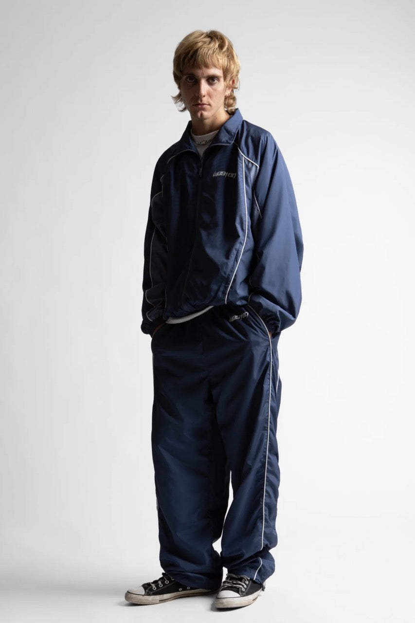 SPINE TRACK PANT - ASH BLUE