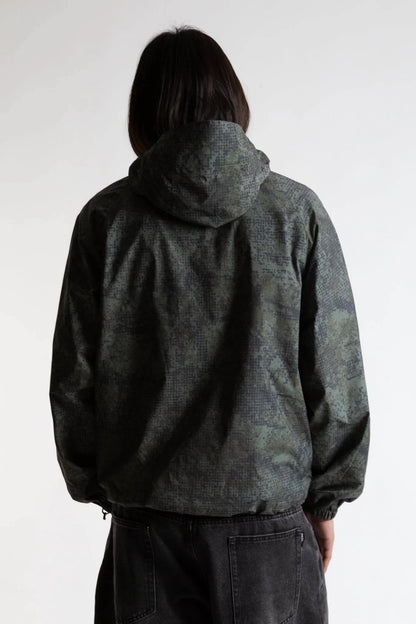Swarm Windbreaker - Olive Khaki Camo