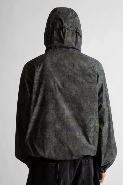 Swarm Windbreaker - Olive Khaki Camo