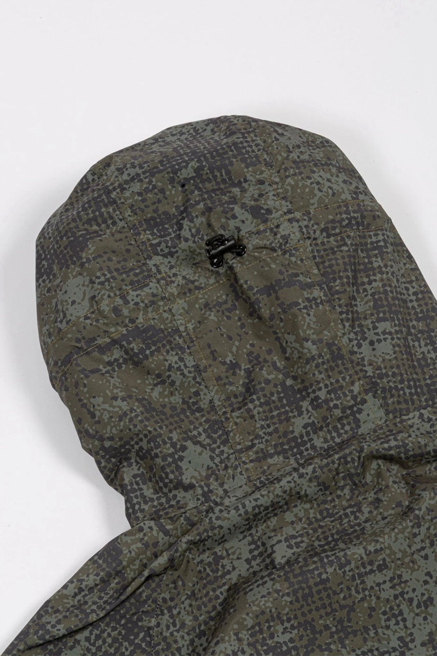 Swarm Windbreaker - Olive Khaki Camo