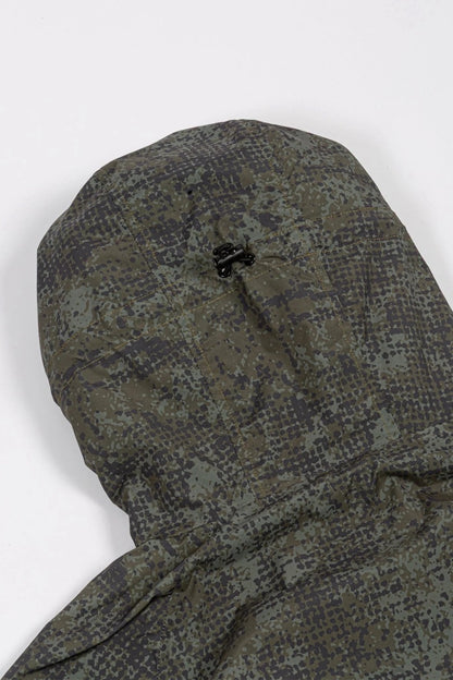 Swarm Windbreaker - Olive Khaki Camo
