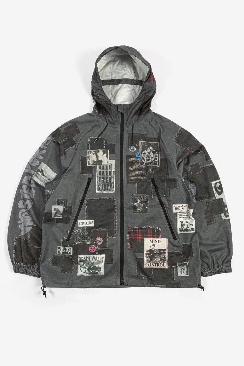 Taunt Windbreaker - Faded Black