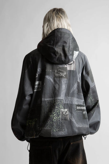 Taunt Windbreaker - Faded Black