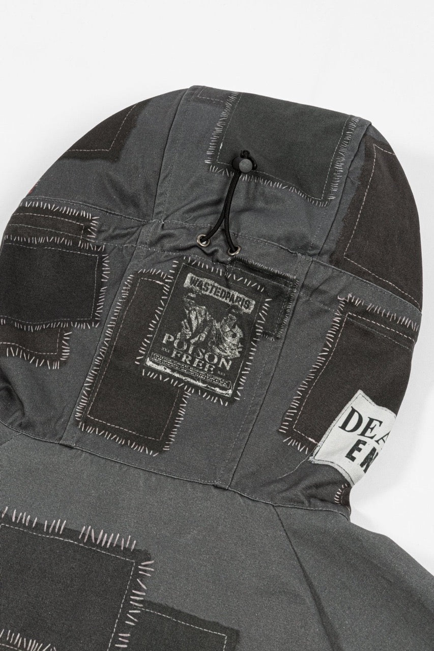 Taunt Windbreaker - Faded Black