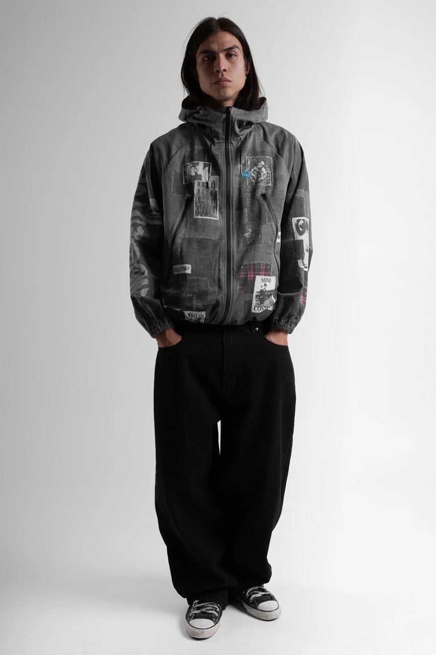 Taunt Windbreaker - Faded Black