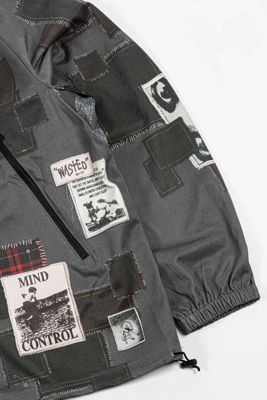 Taunt Windbreaker - Faded Black
