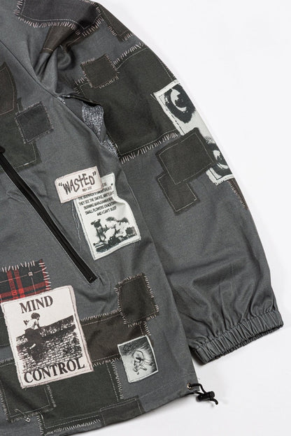 Taunt Windbreaker - Faded Black