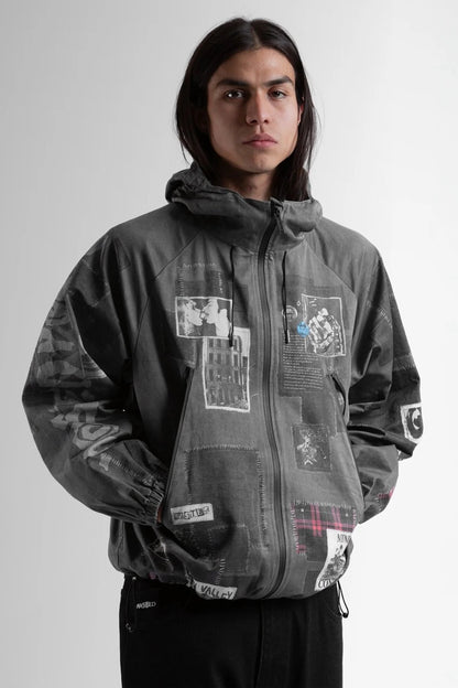 Taunt Windbreaker - Faded Black